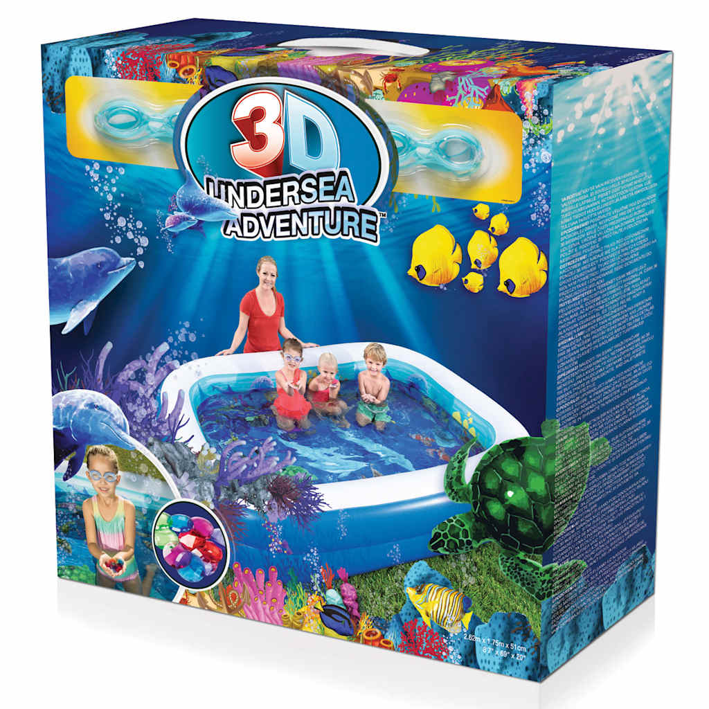 Bestway Swimming Pool | Blue | Vinyl | Large | Tough | Inflatable Pool