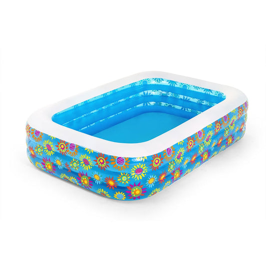 Bestway Inflatable Children’s Paddling Pool Blue 229x152x56 cm