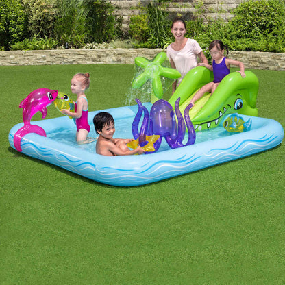 Bestway Fantastic Aquarium Paddling Pool 239x206x86 cm