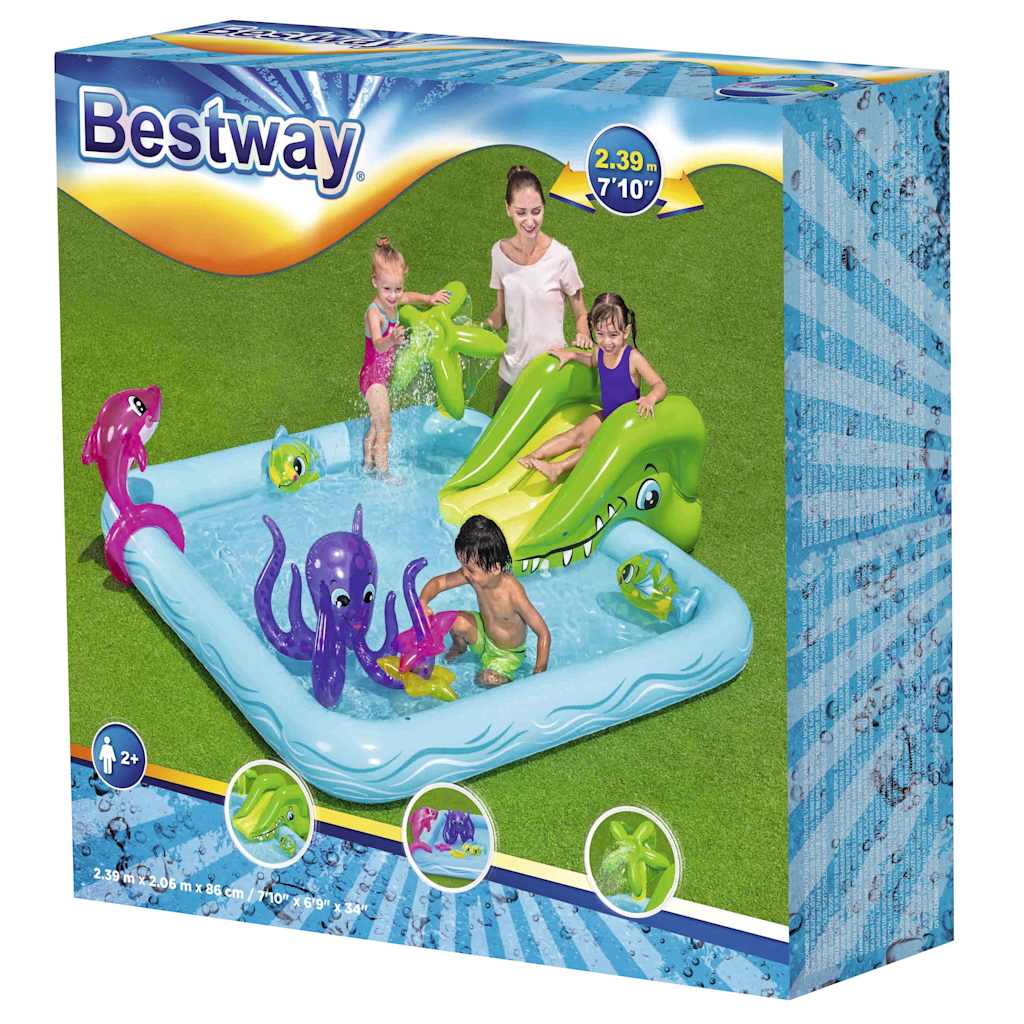 Bestway Fantastic Aquarium Paddling Pool 239x206x86 cm