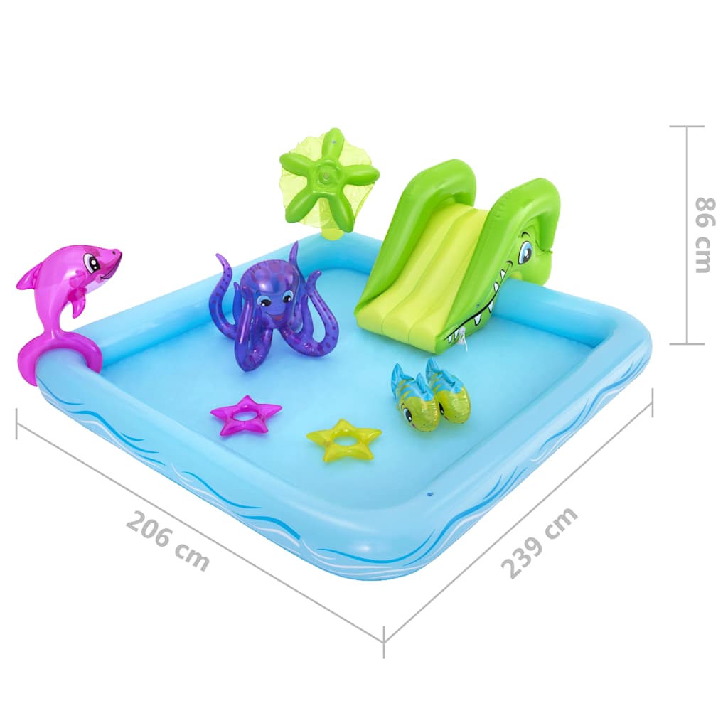 Bestway Fantastic Aquarium Paddling Pool 239x206x86 cm
