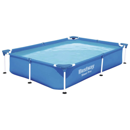 Bestway Steel Frame Paddling Pool 221x150x43 cm
