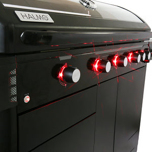 Halmo 7 Burner Premium Gas Barbecue Including Side Burner