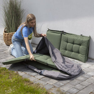 Madison Outdoor Cushions Cover 175x80x60cm Grey