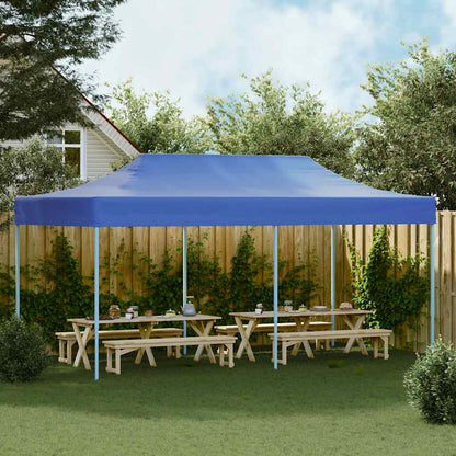 vidaXL Marquee | Blue | Oxford fabric, Powder-coated steel | 3x6 m |  Foldable