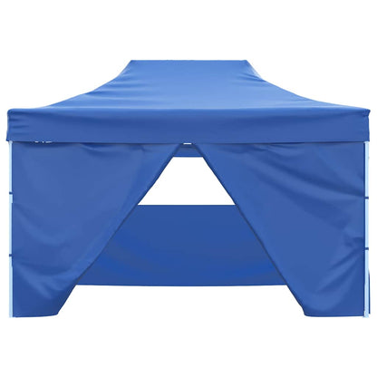 vidaXL Marquee | Blue | 600D Oxford fabric with PVC coating, Powder-coated steel