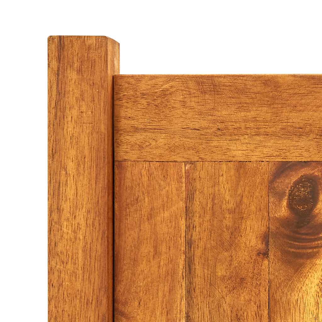 vidaXL Garden Raised Bed Acacia Wood 200x50x25 cm