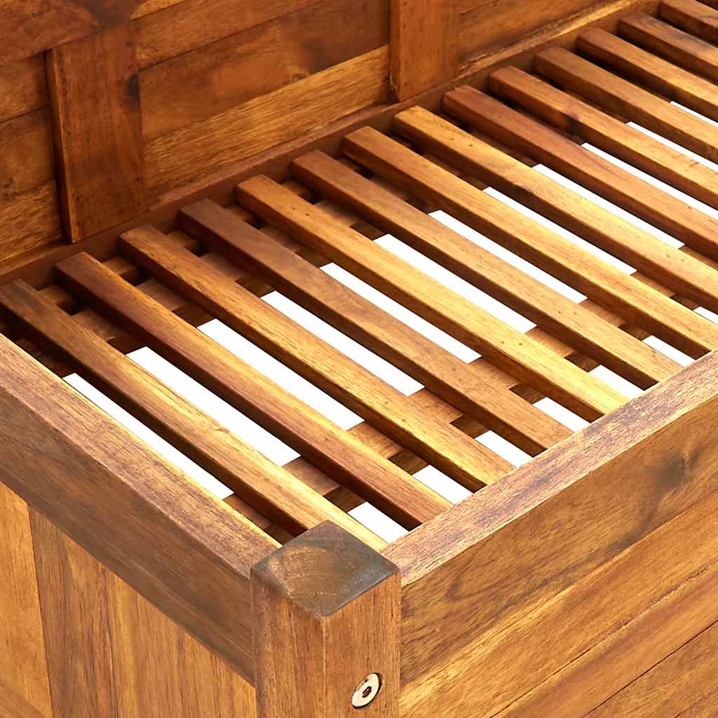 vidaXL Garden Raised Bed Acacia Wood 200x50x25 cm