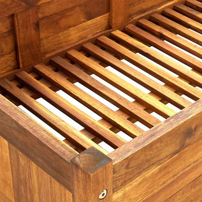 vidaXL Garden Raised Bed Acacia Wood 200x50x25 cm