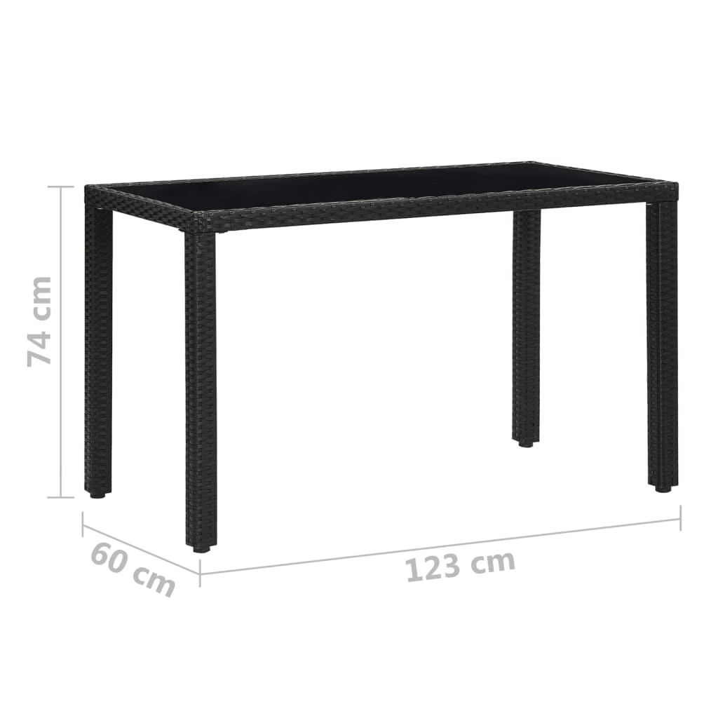 vidaXL Patio Furniture | Black