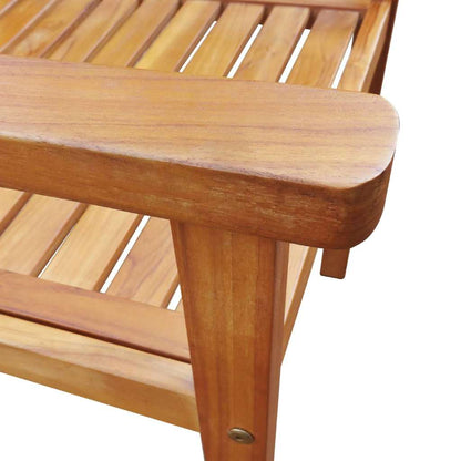 42623 vidaXL 7 Piece Outdoor Dining Set Solid Acacia Wood