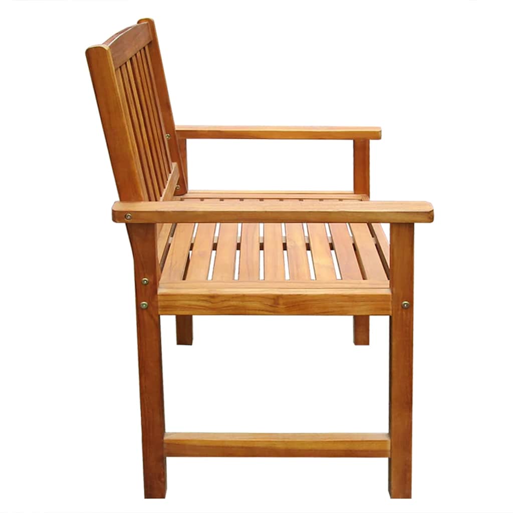 vidaXL Outdoor Chair | Set of 2 | Brown | Solid Acacia wood | Standard | Durable
