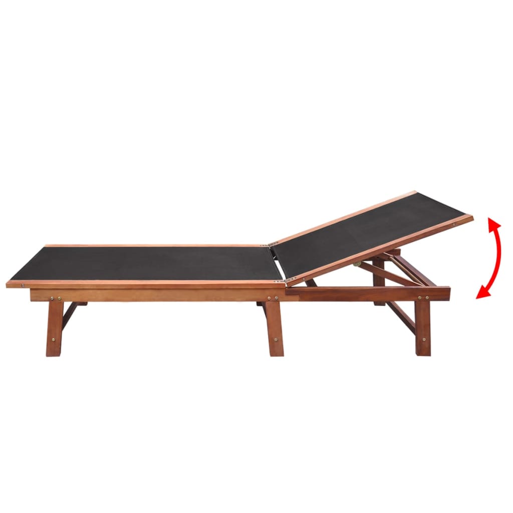 vidaXL Garden Furniture Set | Brown | Acacia wood | 9 piece set | Foldable