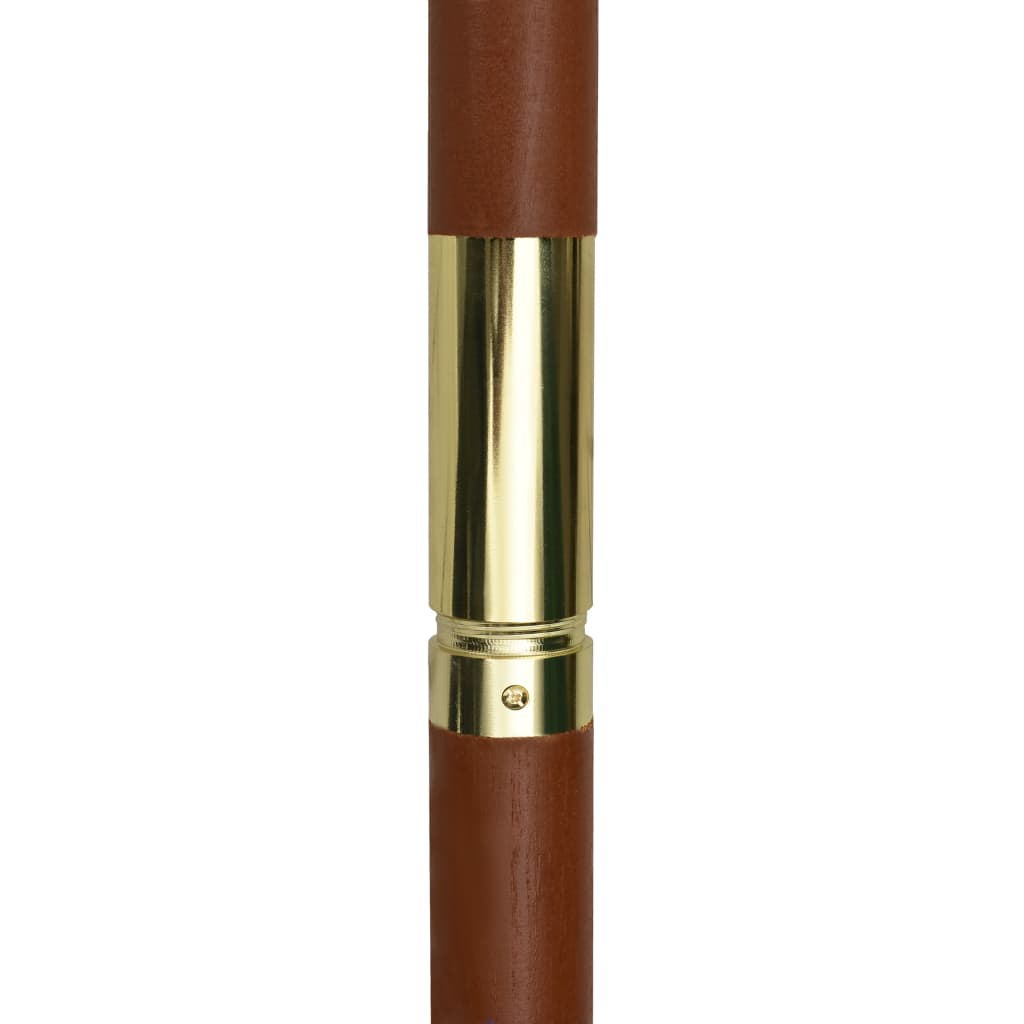 vidaXL Garden Parasol 200x300 cm Wooden Pole Cream White