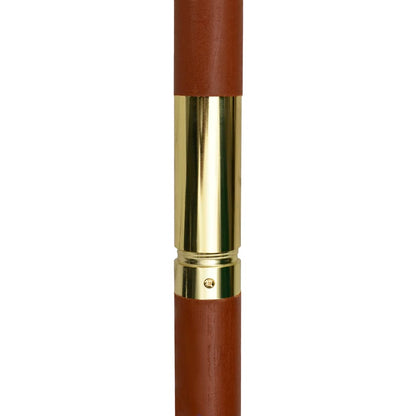 vidaXL Garden Parasol 200x300 cm Wooden Pole Cream White