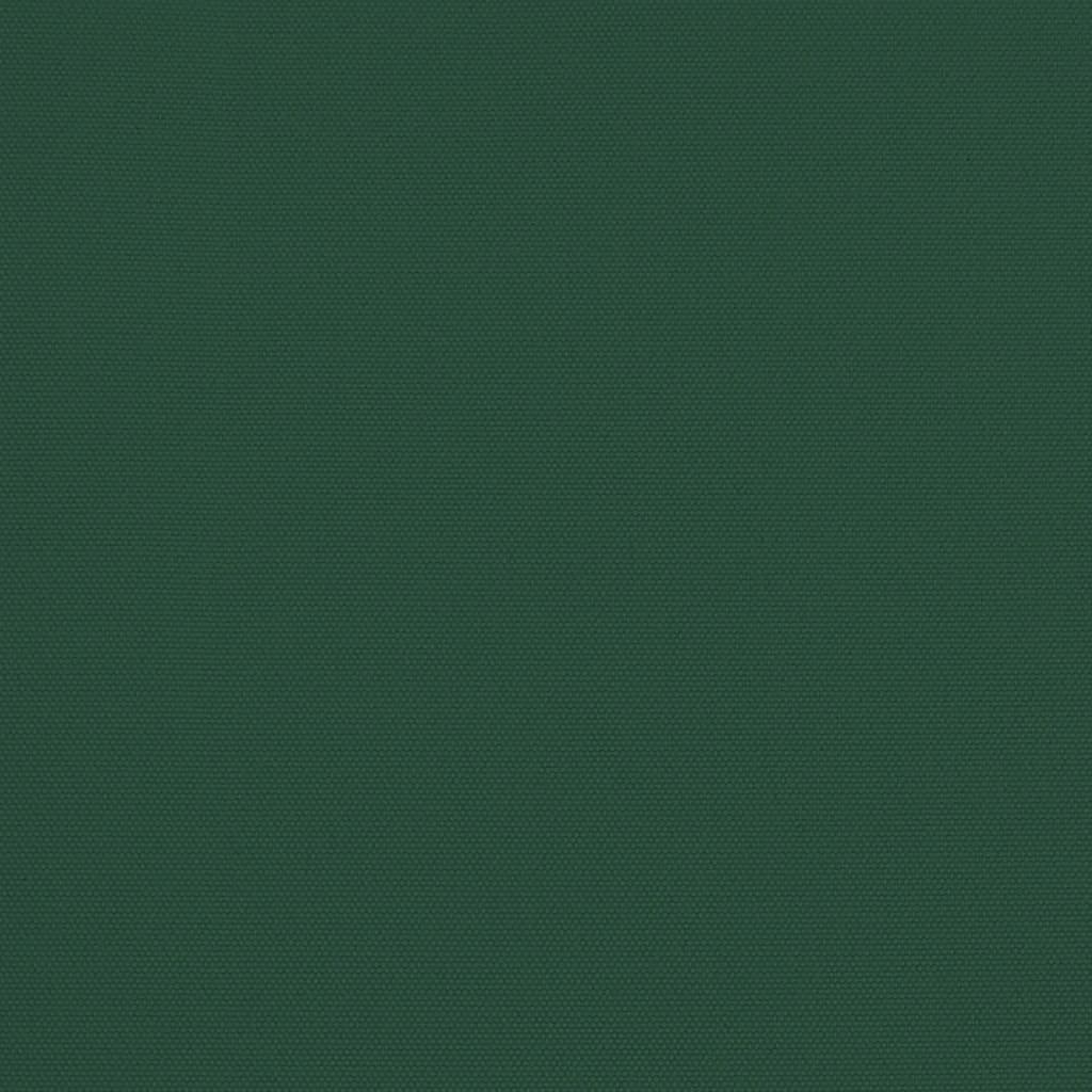 vidaXL Hanging Garden Parasol with LED Lighting 300 cm Green Metal Pole