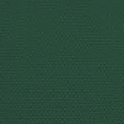 vidaXL Hanging Garden Parasol with LED Lighting 300 cm Green Metal Pole