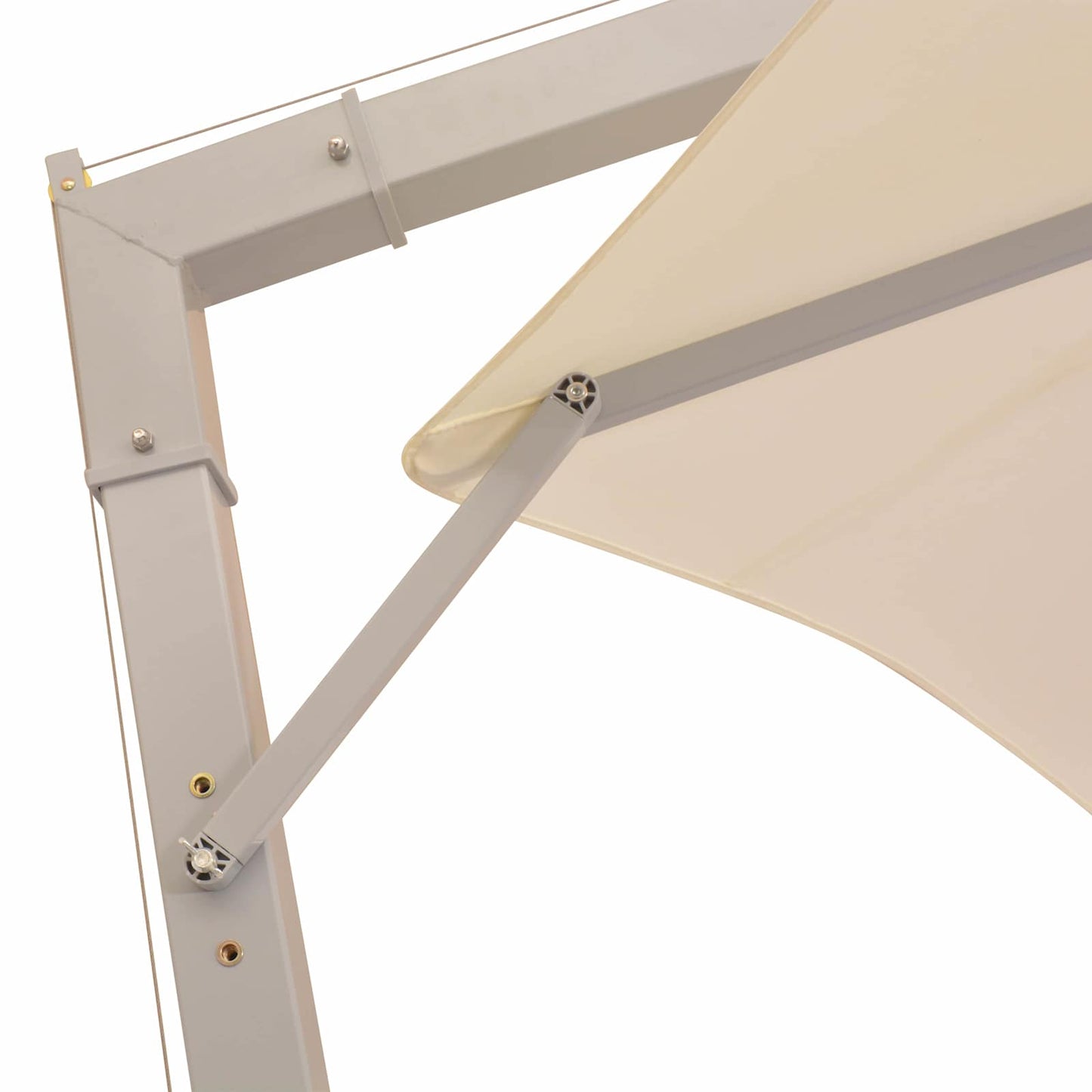 vidaXL Outdoor Umbrellas Beige Polyester