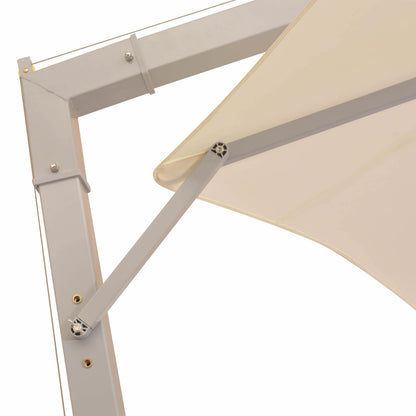 vidaXL Outdoor Umbrellas Beige Polyester