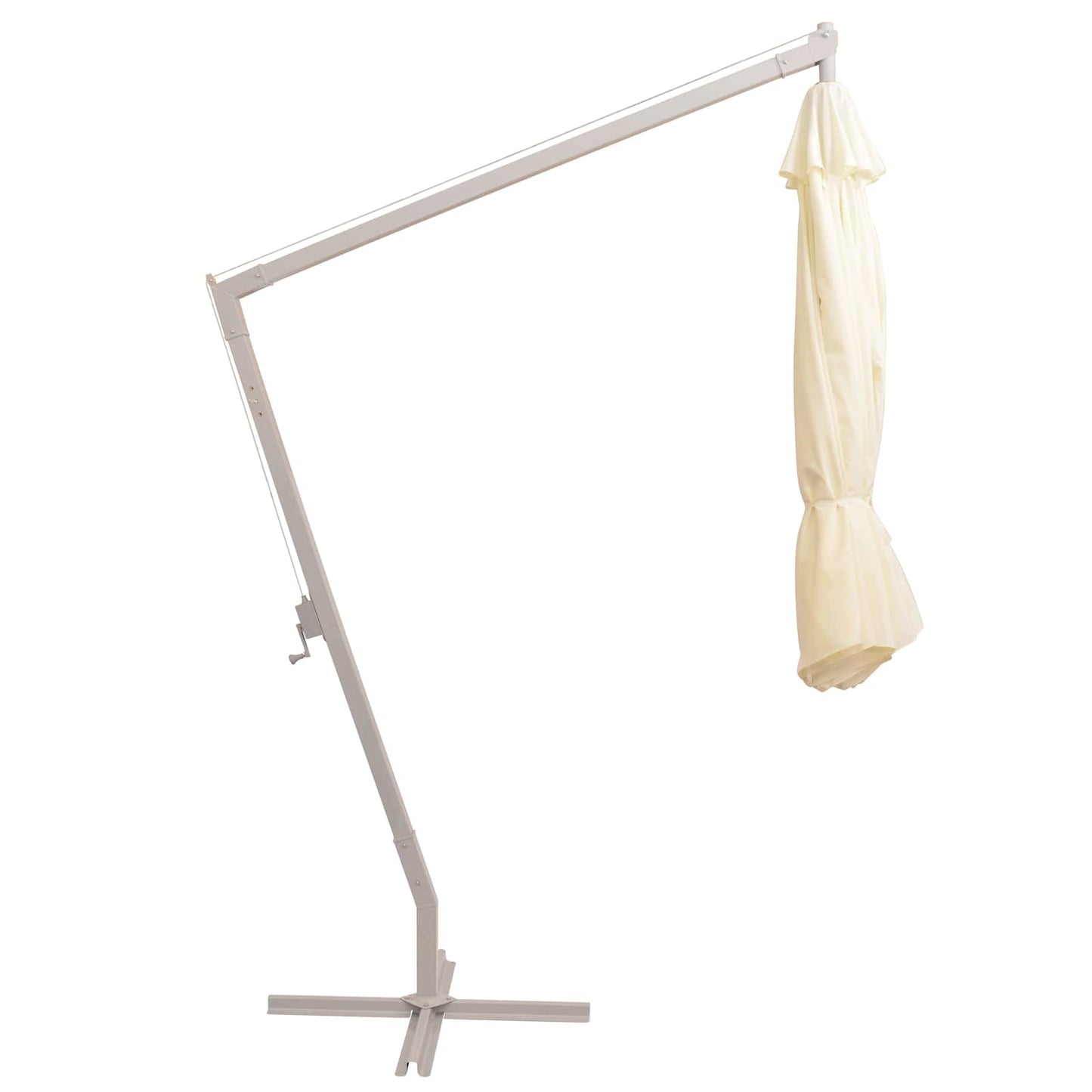 vidaXL Outdoor Umbrellas Beige Polyester