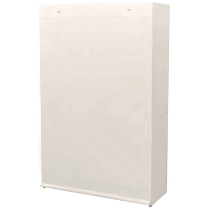 vidaXL Wardrobe Fabric and Pinewood 110x40x170 cm