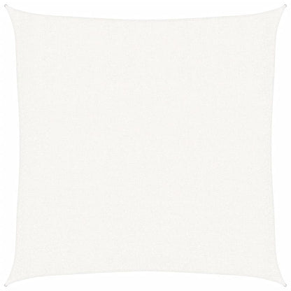 vidaXL Sunshade Sail HDPE Square 2x2 m White