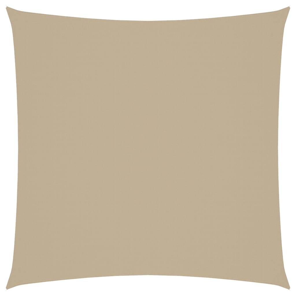 vidaXL Sunshade Sail Oxford Fabric Square 2x2 m Beige