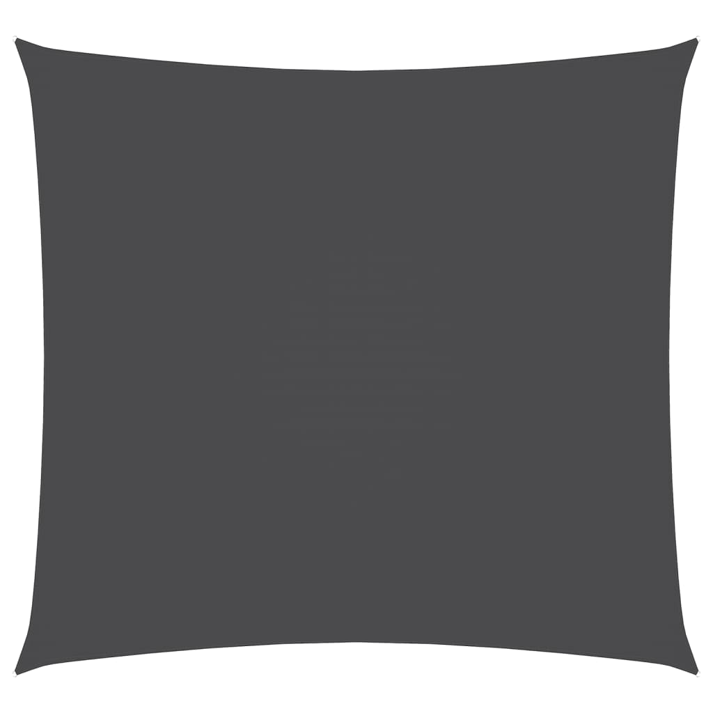 vidaXL Sunshade Sail Oxford Fabric Square 2x2 m Anthracite