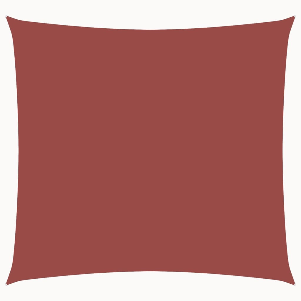 vidaXL Sunshade Sail Oxford Fabric Square 2x2 m Terracotta