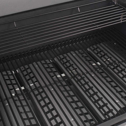 vidaXL Gas Barbecue Grill Silver Stainless steel