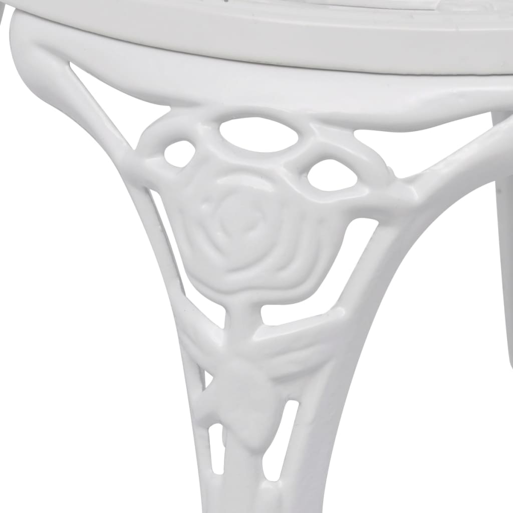 vidaXL Bistro Chair | Set of 2 | White