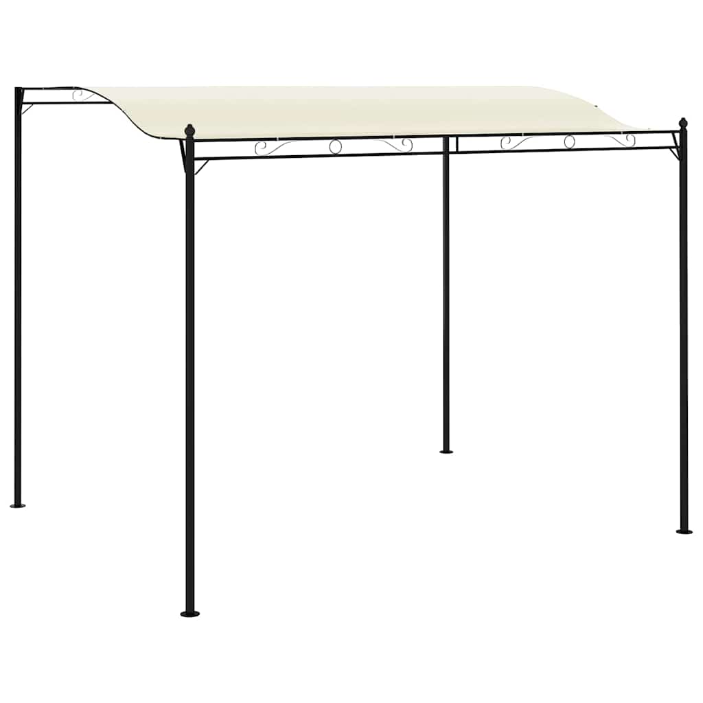 vidaXL Gazebo | Set of 2 | Cream White and Black | Polyester | Large | Durable