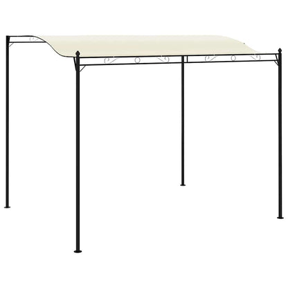 vidaXL Gazebo | Set of 2 | Cream White and Black | Polyester | Large | Durable