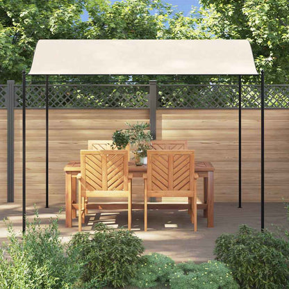 vidaXL Gazebo | Set of 2 | Cream White and Black | Polyester | Large | Durable