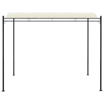 vidaXL Gazebo | Set of 2 | Cream White and Black | Polyester | Large | Durable