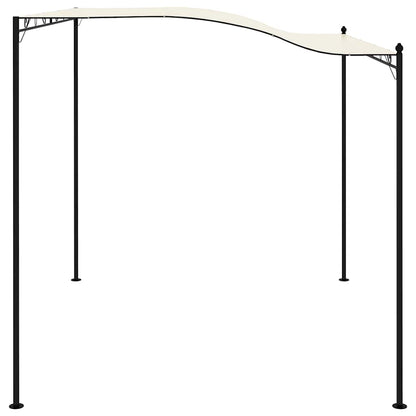vidaXL Gazebo | Set of 2 | Cream White and Black | Polyester | Large | Durable