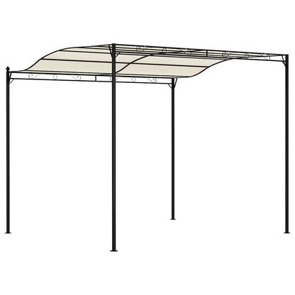 vidaXL Gazebo | Set of 2 | Cream White and Black | Polyester | Large | Durable