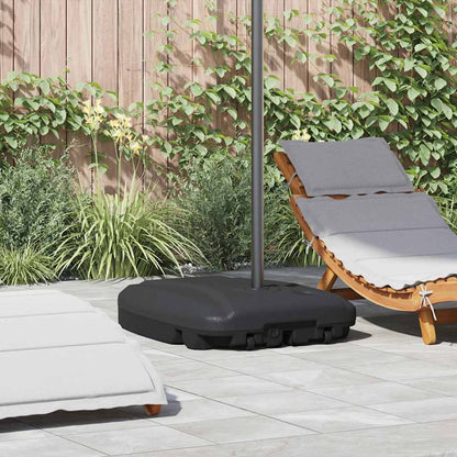 43245 vidaXL Outdoor Umbrella Stand Black