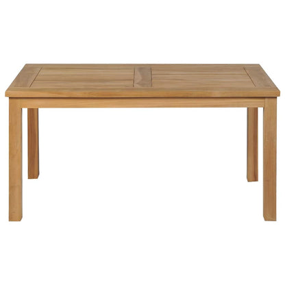 vidaXL Coffee Table Teak 90x50x45 cm