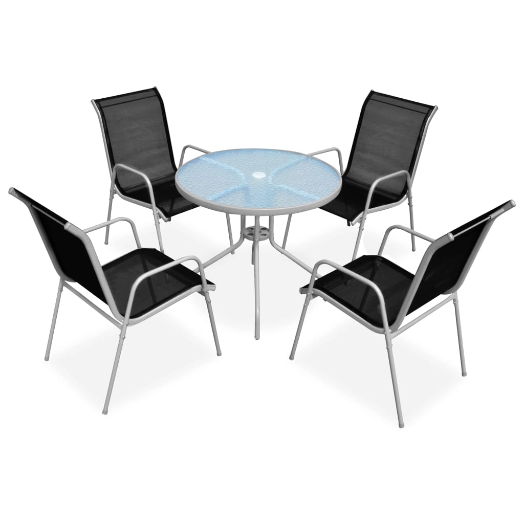 vidaXL Garden Furniture Set | Grey