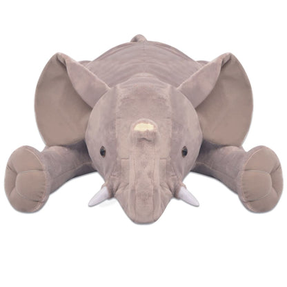 vidaXL Plush Cuddly Toy Elephant XXL 95 cm