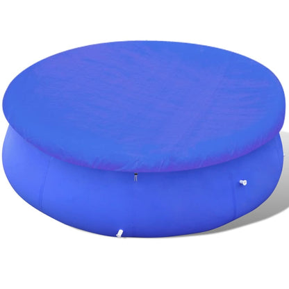 91151 vidaXL Pool Cover PE Round 460 cm 90 g/m²