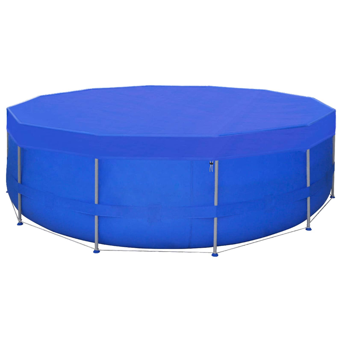 vidaXL Pool Cover PE Round 460 cm 90 g/m²
