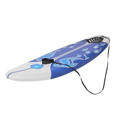 91257 vidaXL Surfboard Blue 170 cm