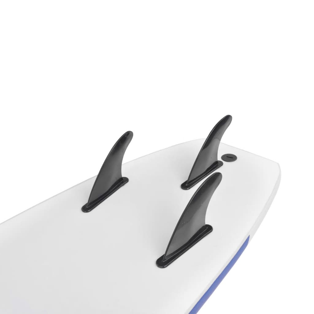 91257 vidaXL Surfboard Blue 170 cm