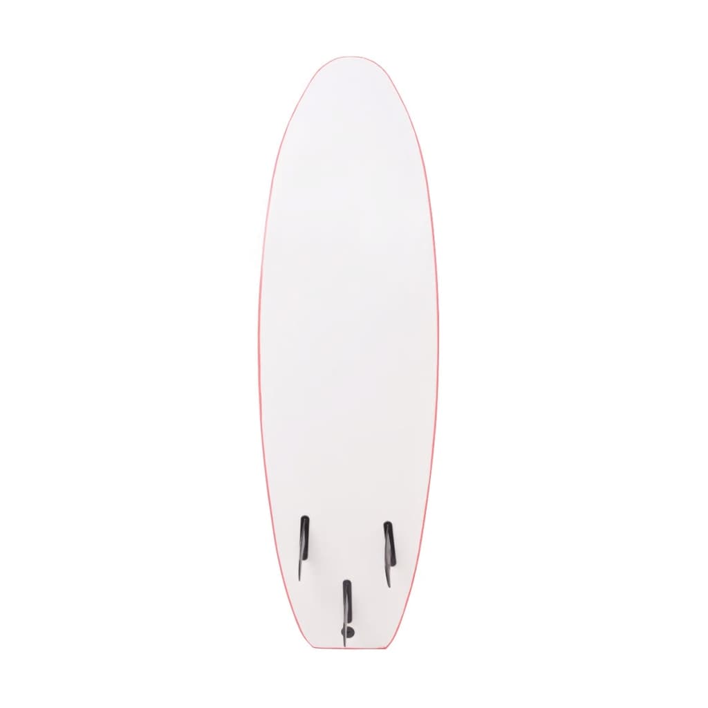 91258 vidaXL Surfboard Blue and Red 170 cm