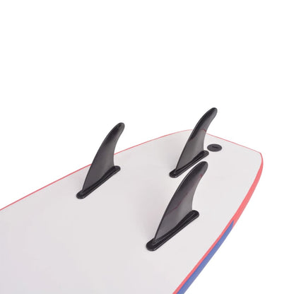 vidaXL Surfboard Blue and Red 170 cm