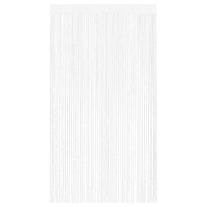 vidaXL String Curtains 2 pcs 100x250 cm White