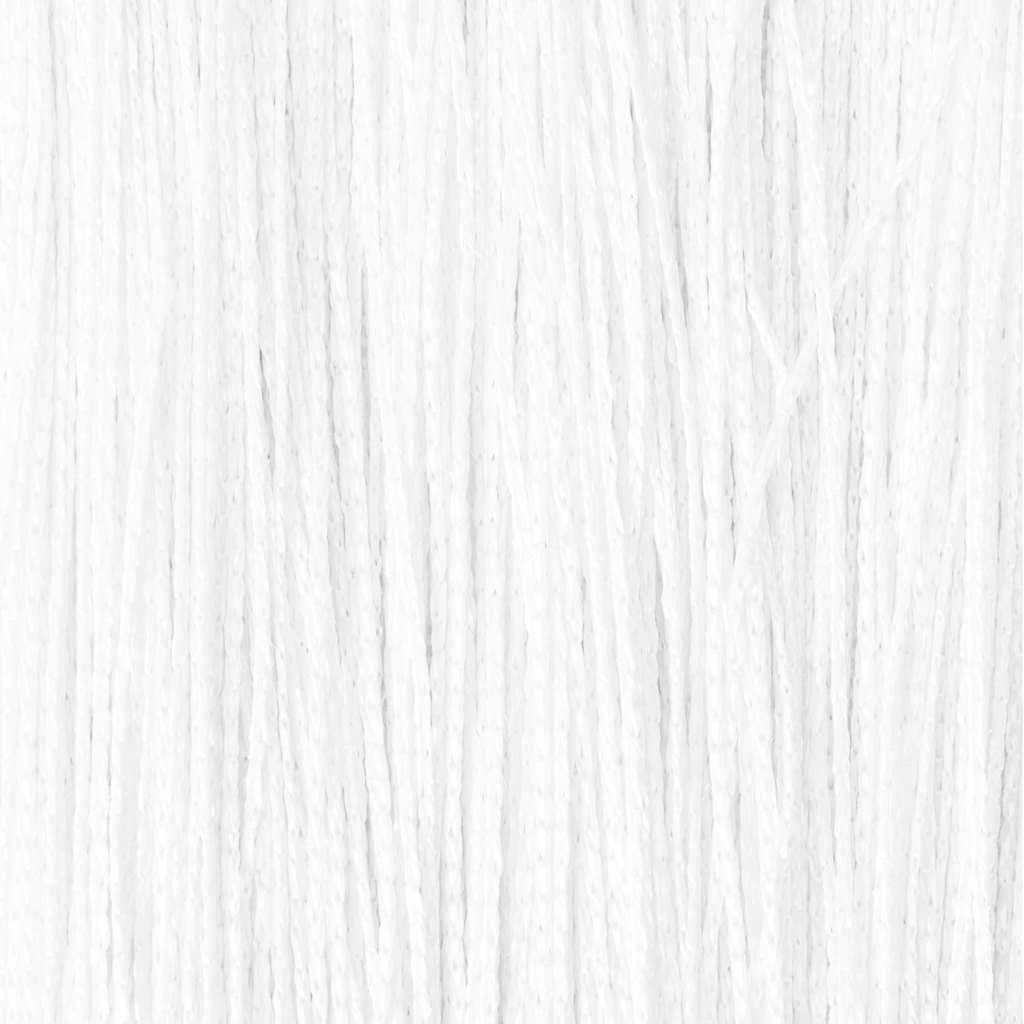 vidaXL String Curtains 2 pcs 100x250 cm White