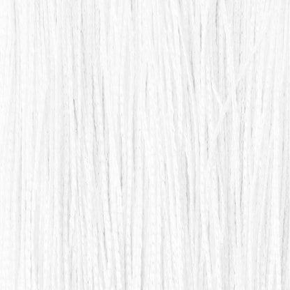 vidaXL String Curtains 2 pcs 100x250 cm White
